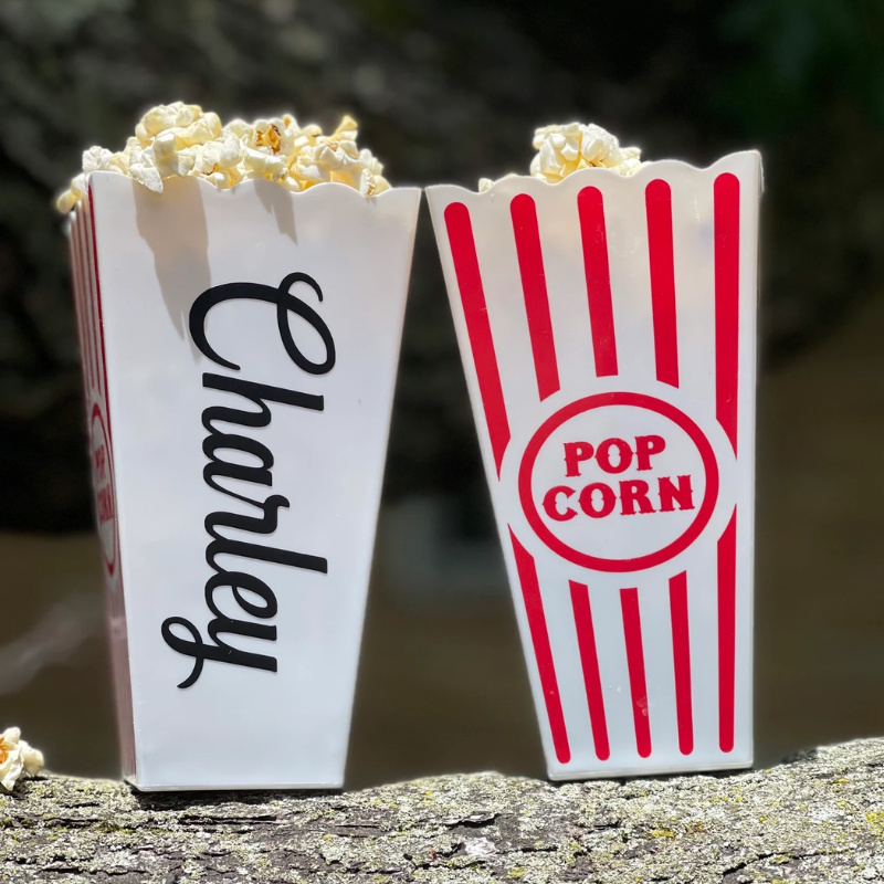 Customized Popcorn Bowl Set