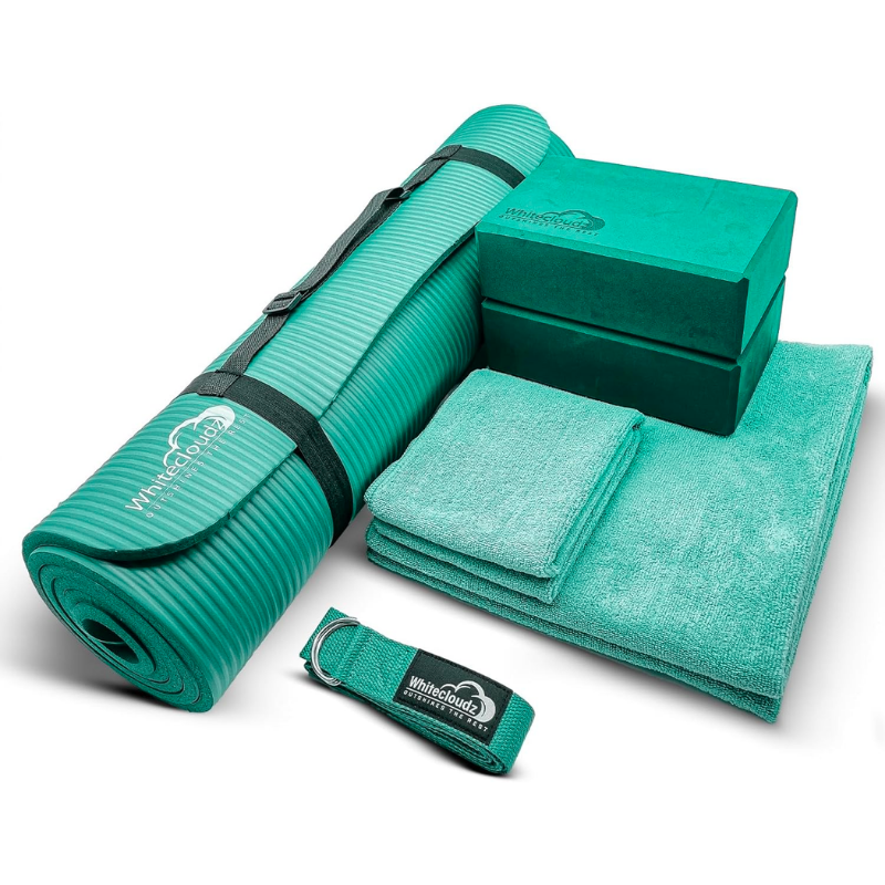 Yoga Mat and Accessories Kit
