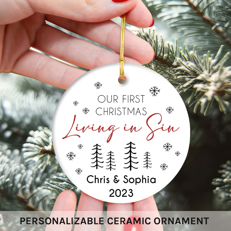 Custom Ceramic Ornament Perfect Gifts for Neighbors