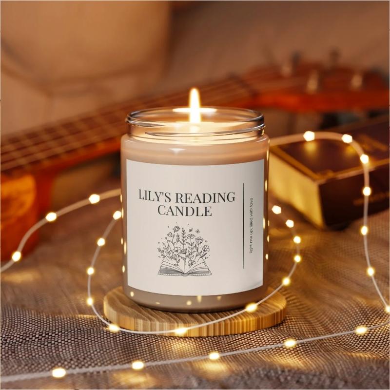 Personalized Literary Candles