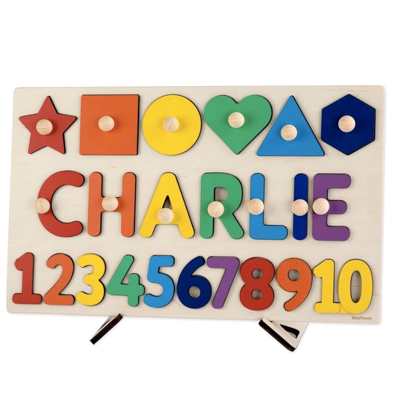 Personalized Wooden Baby Blocks