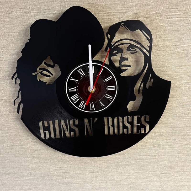 Handcrafted Musical Instrument Wall Clock