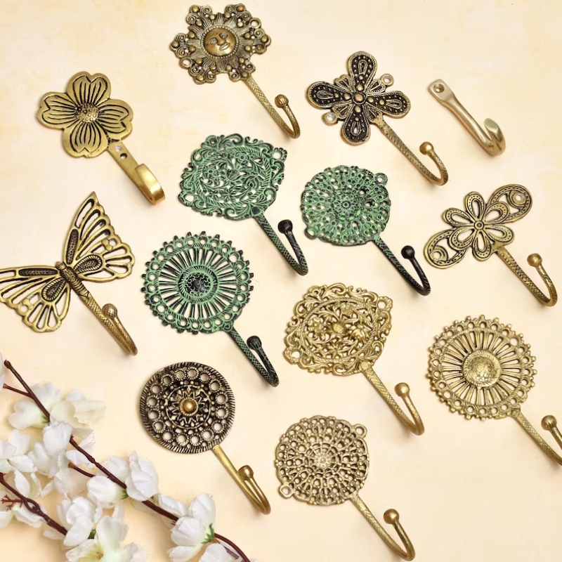 Personalized Antique Key Wall Hooks