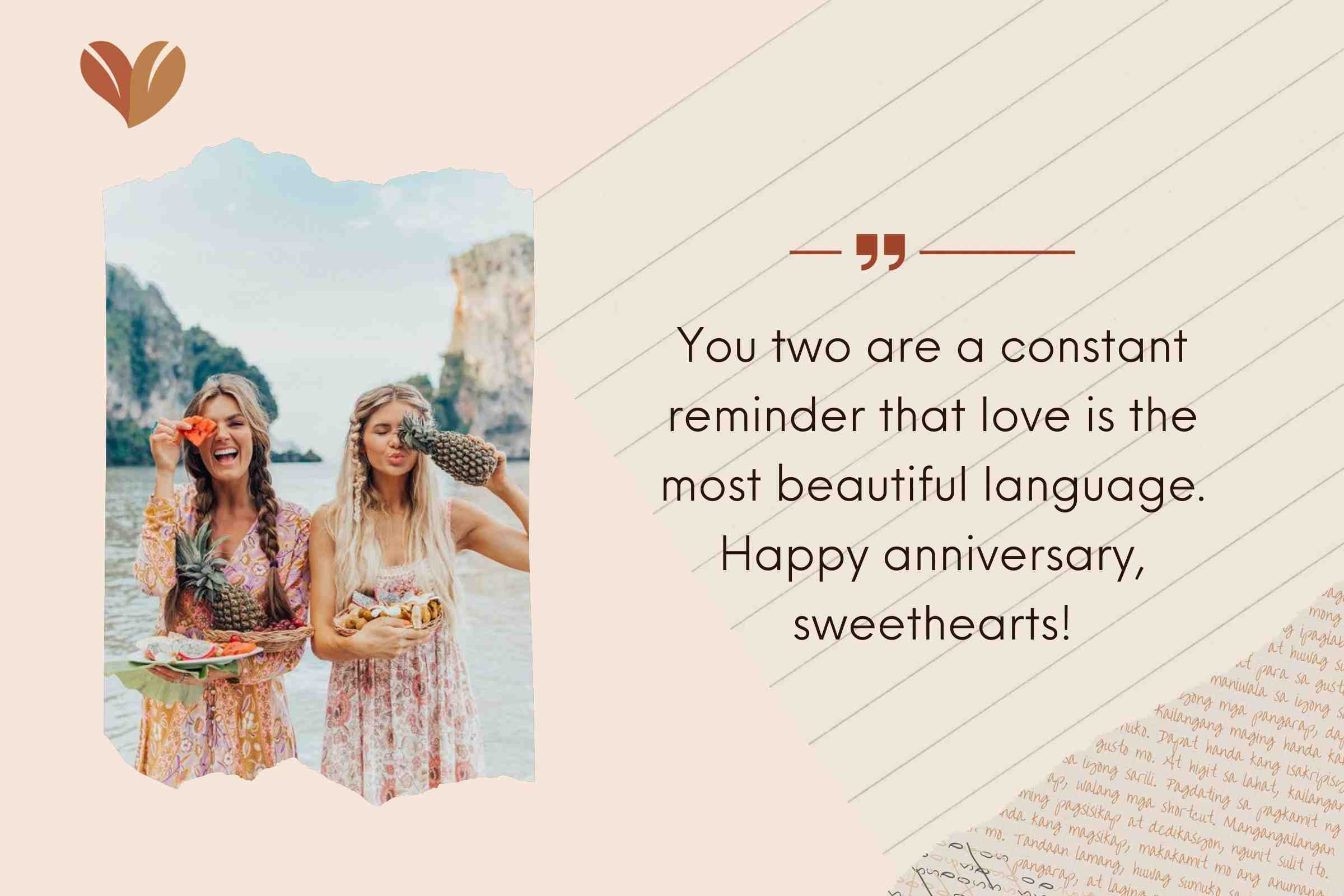 Heartwarming Lesbian Anniversary Quotes to Warm Your Heart by MyMindfulGifts