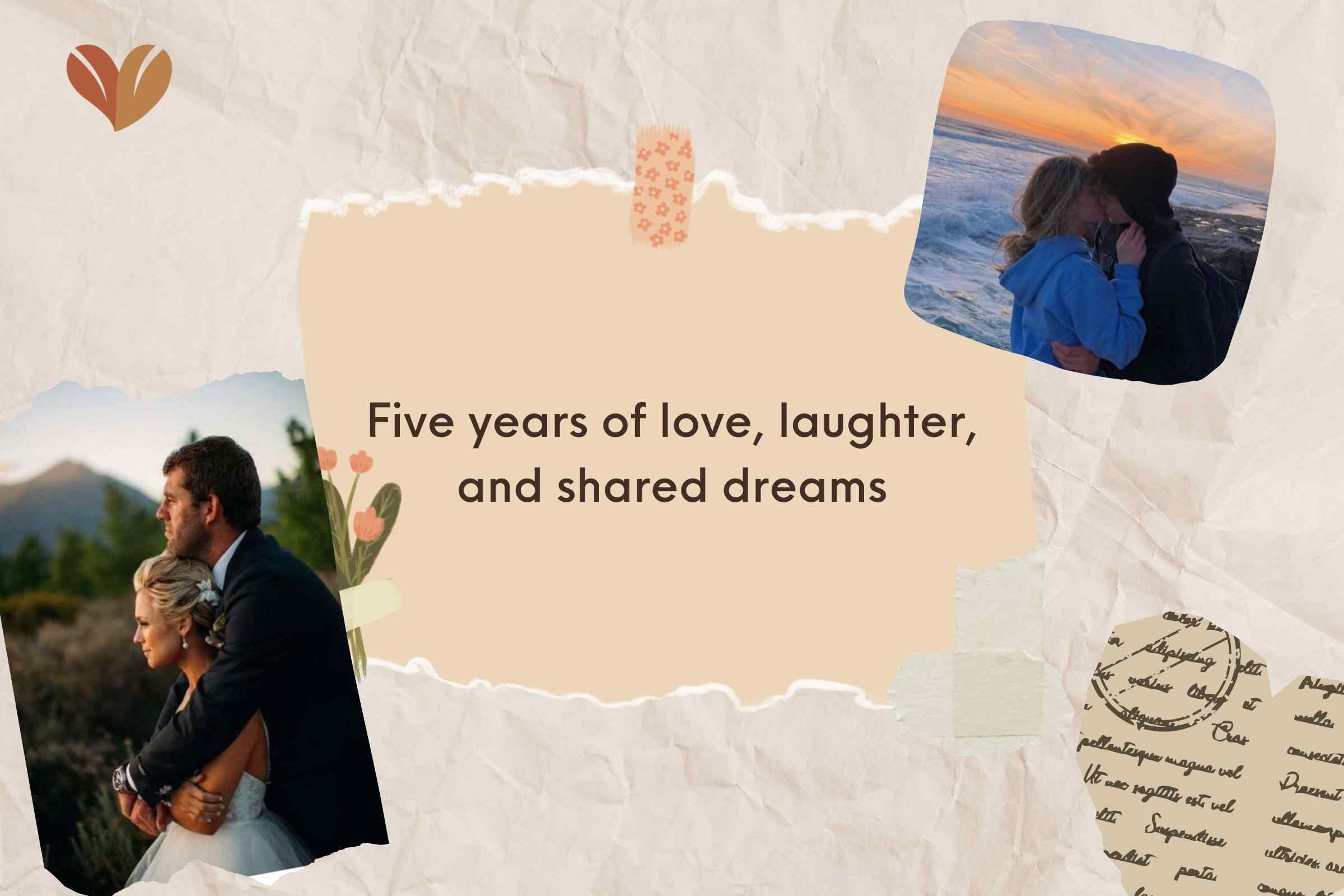 Five years of love, laughter, and shared dreams