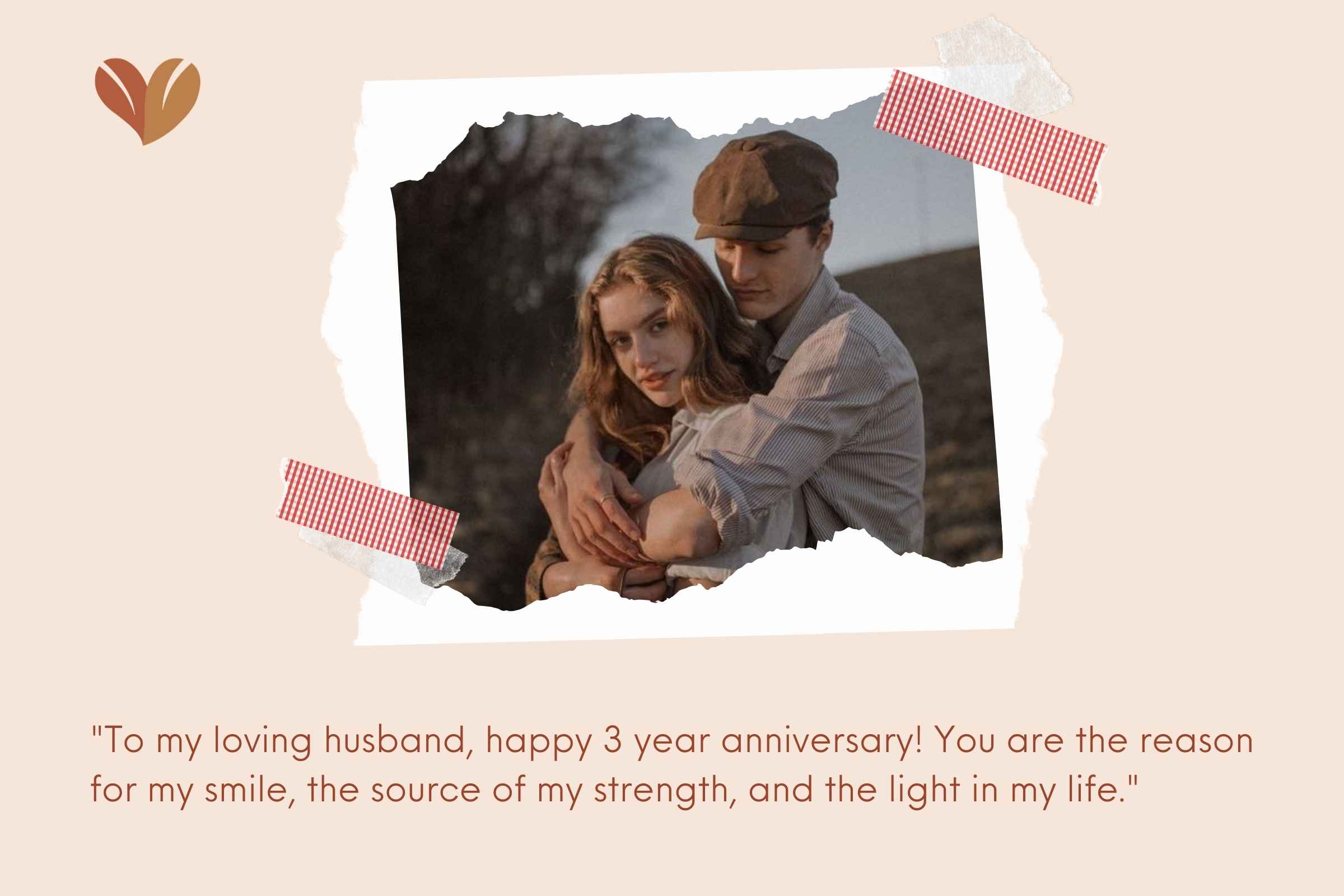 3 Year Anniversary Messages for Husband