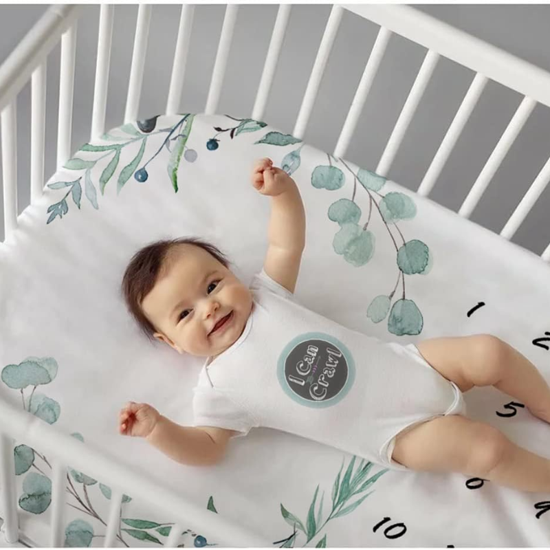 Baby Milestone Blanket with Photo Props