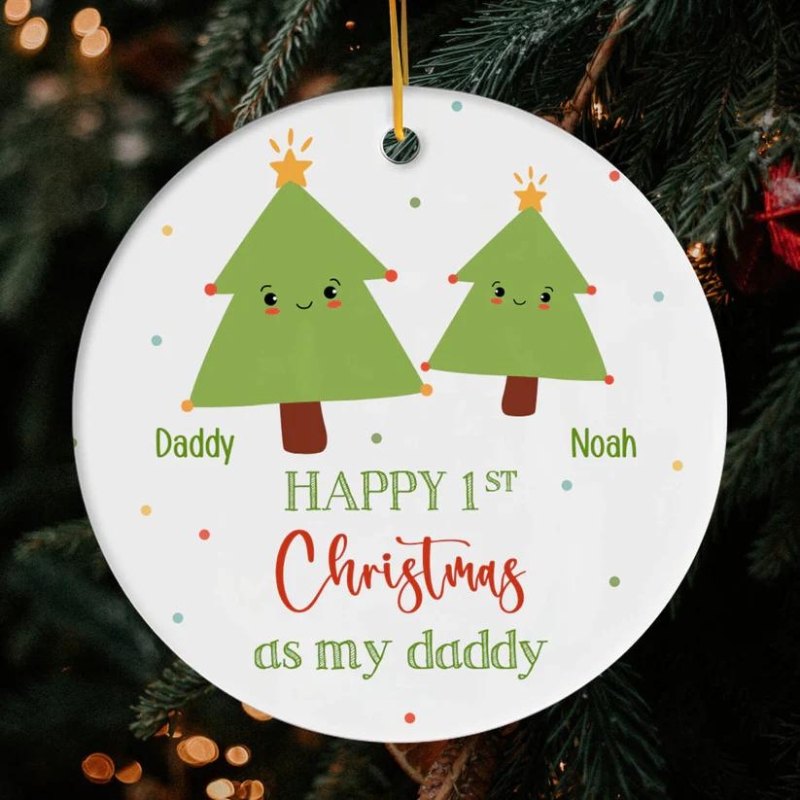 Happy 1st Christmas As My Daddy