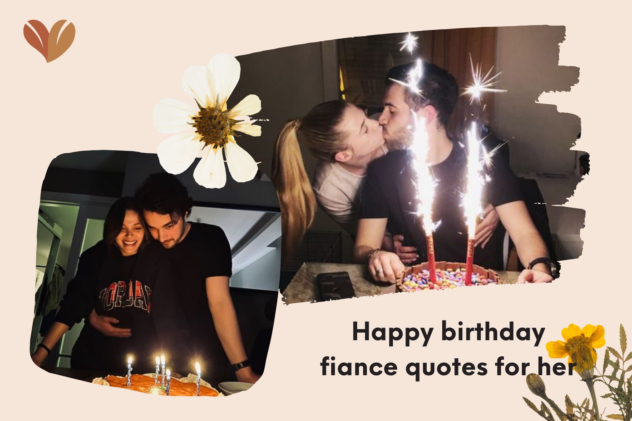 Happy birthday fiance quotes for her
