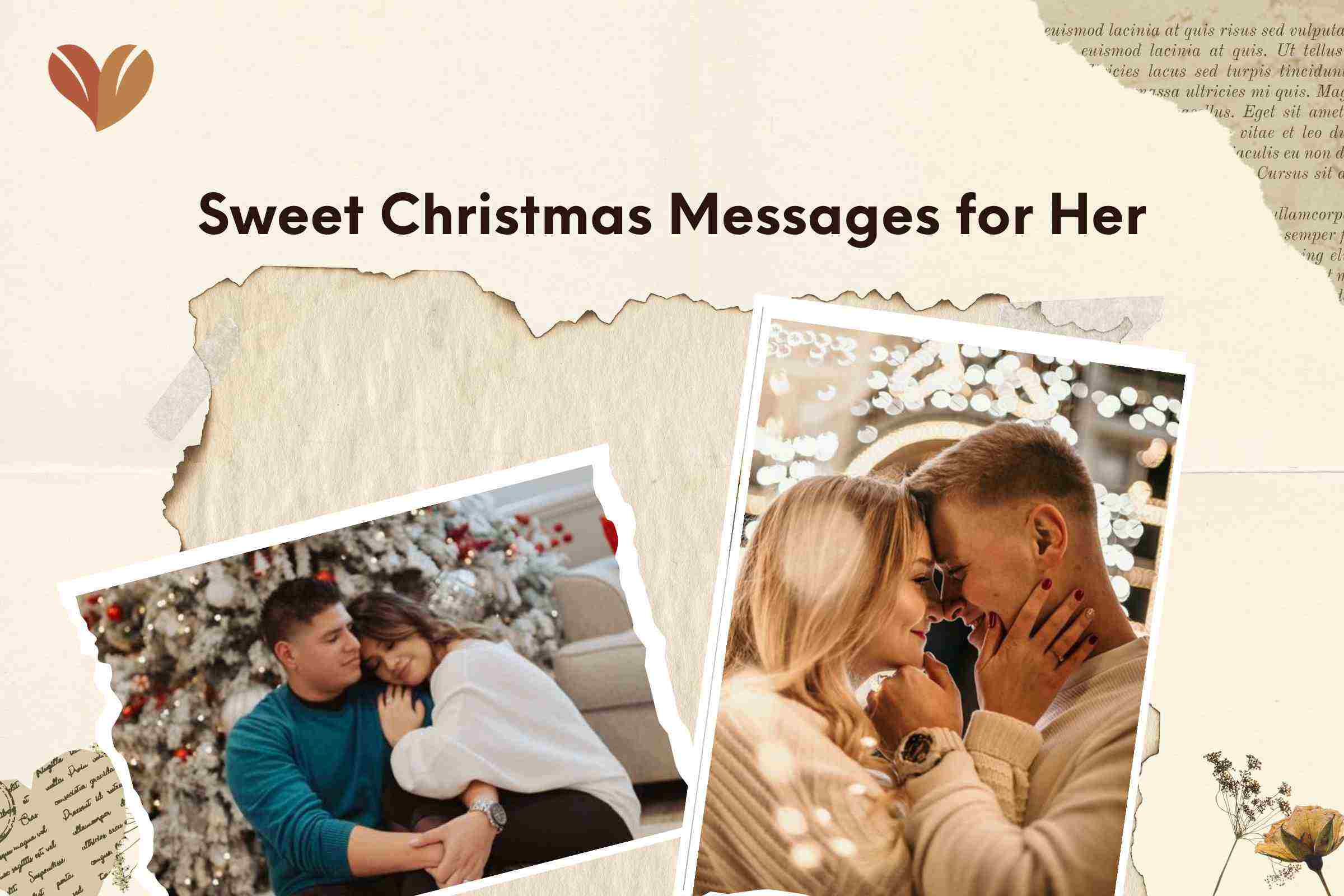 Sweet Christmas Messages for Her