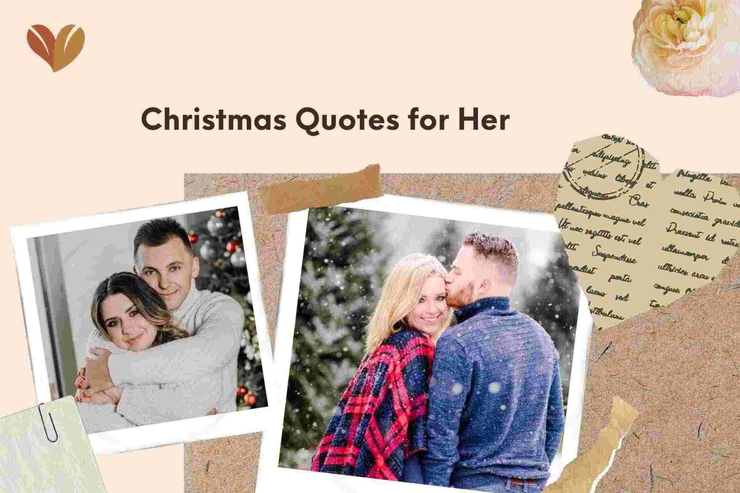 Christmas Quotes for Her