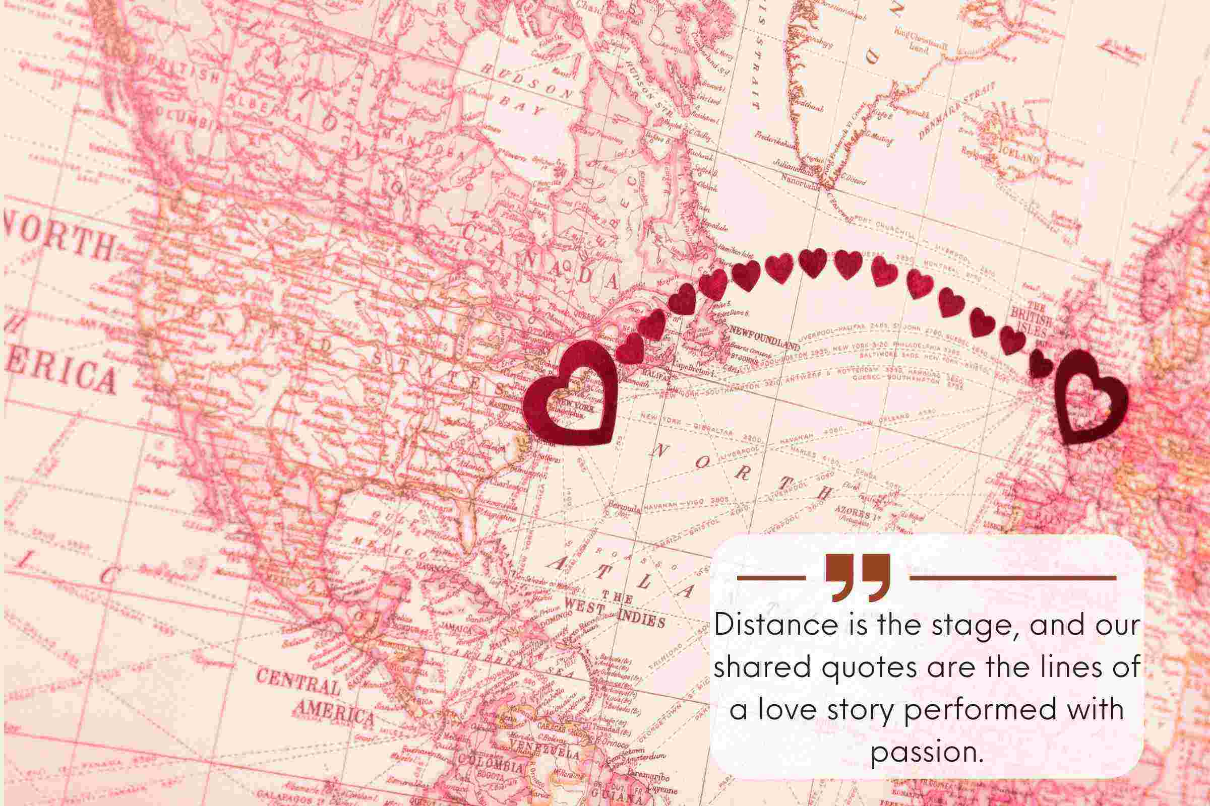 Distance is just the stage