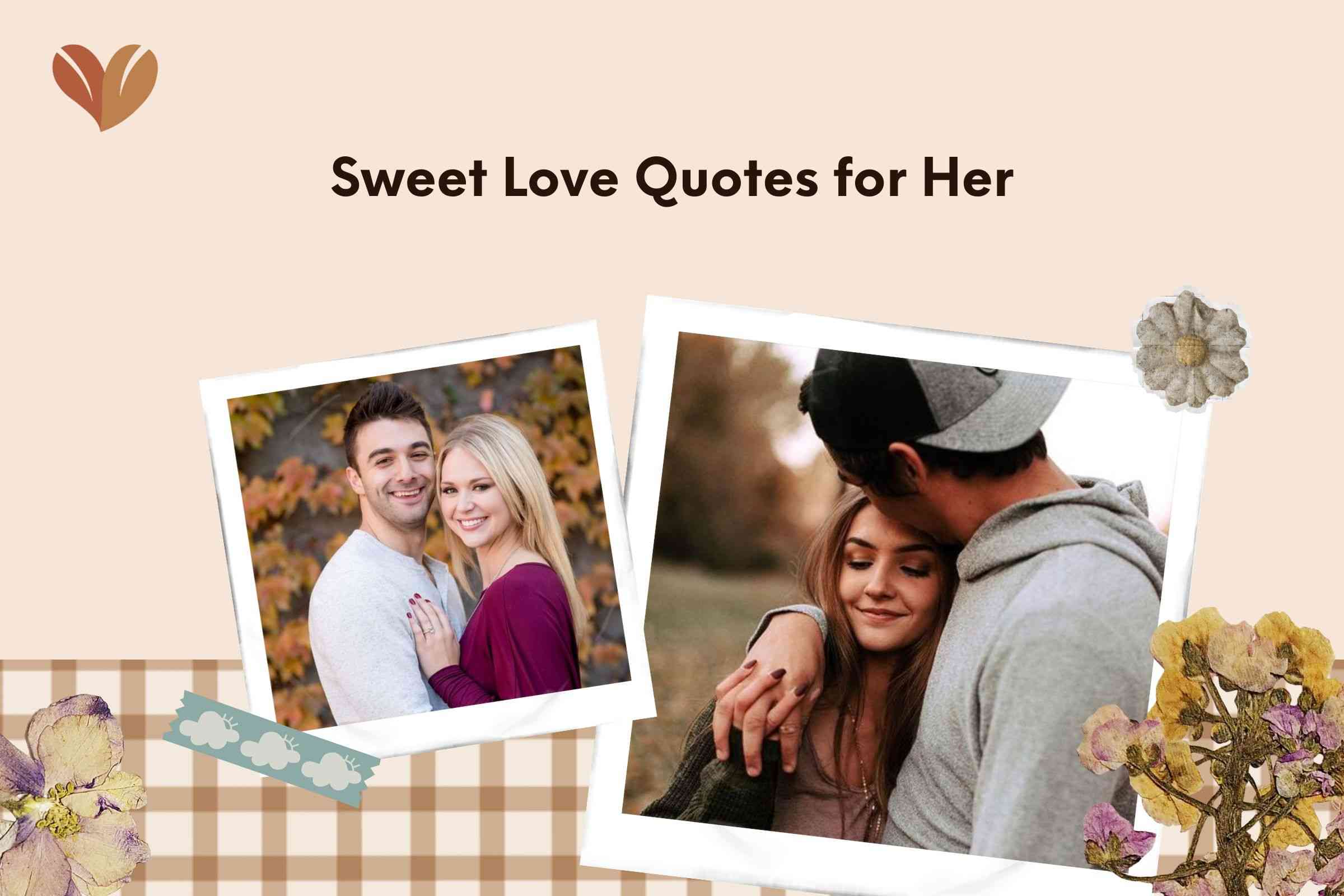 Sweet Love Quotes for Her