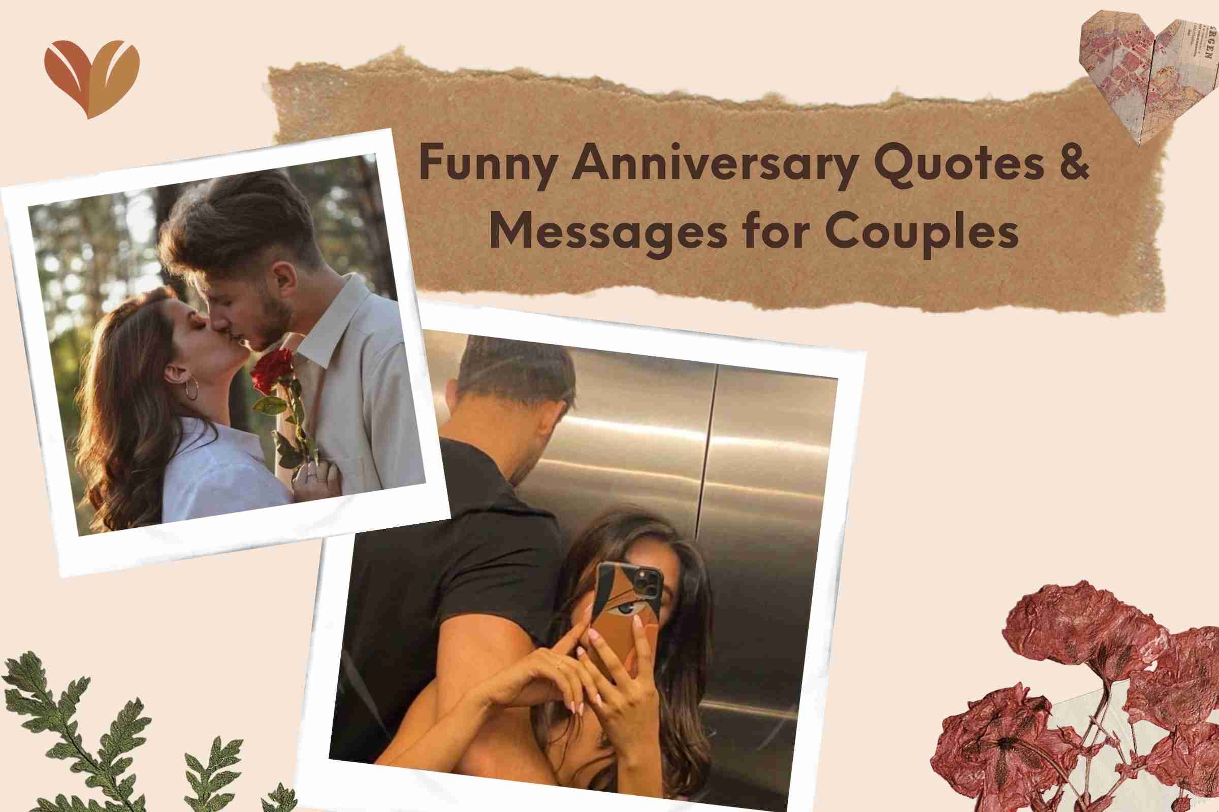 Funny Anniversary Quotes & Messages for Couples