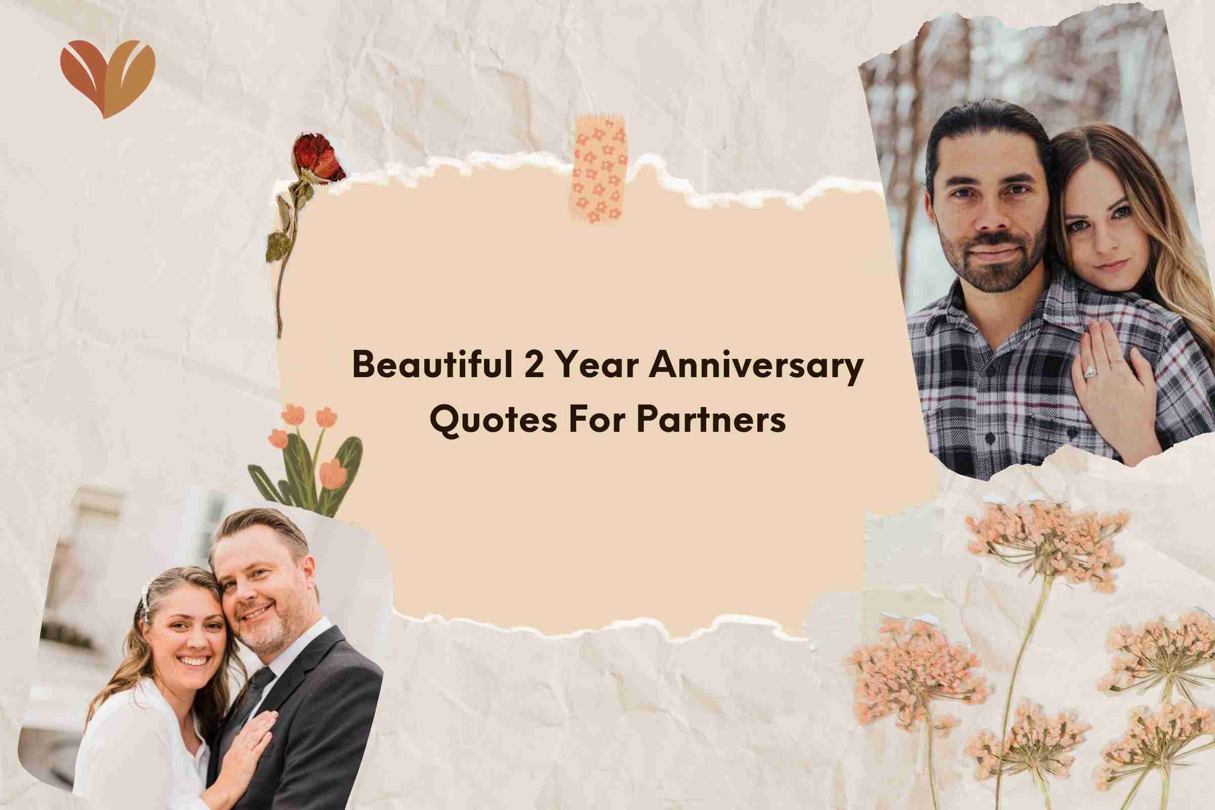 Beautiful 2 Year Anniversary Quotes For Partners