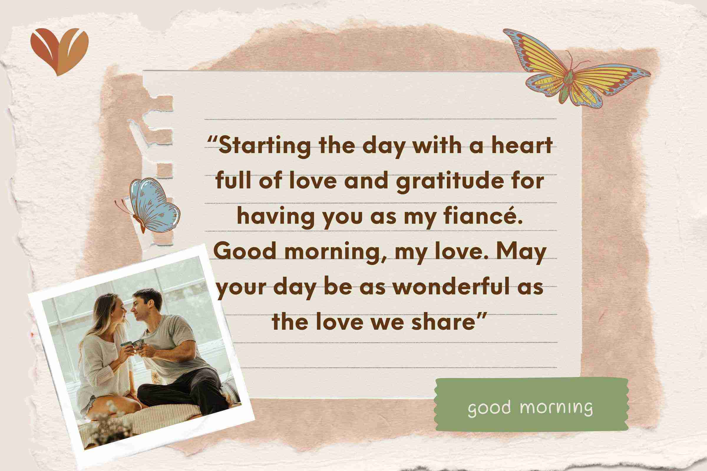 215 Romantic Good Morning Messages For Fiance In 2023