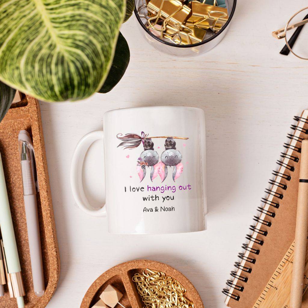Surprise your loved one with this personalized mug and let them know how much they mean to you.