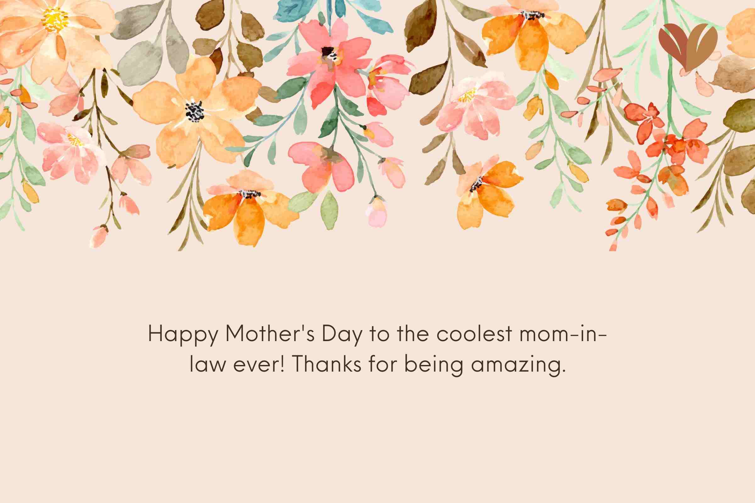 Heartfelt Mother's Day messages for your mother-in-law