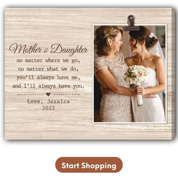 Personalized Mother's Day Gift For Mom - Custom Photo Canvas Print