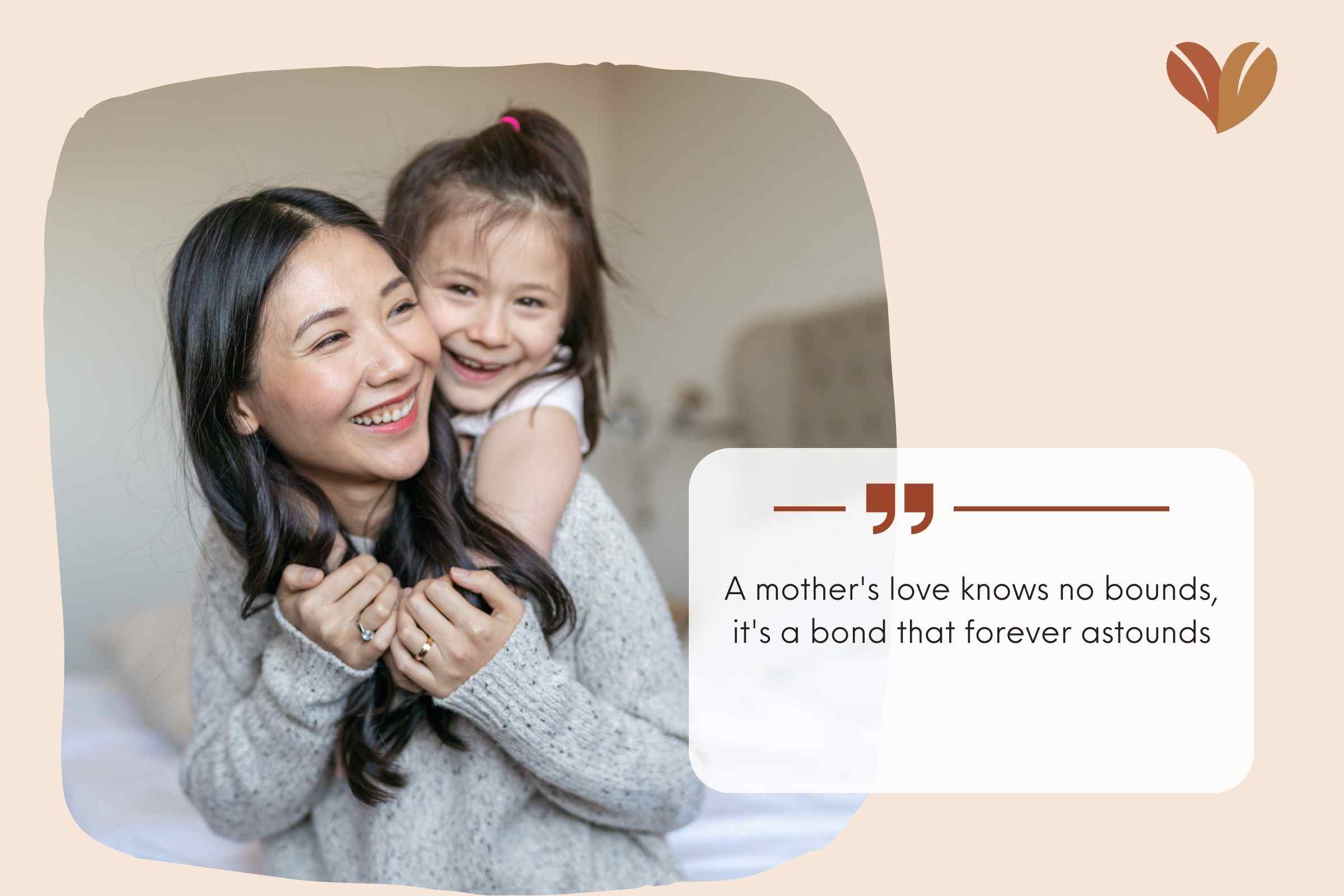 Instagram captions for mom and daughter - A mother's love knows no bounds, it's a bond that forever astounds