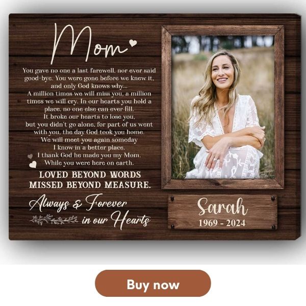 Personalized Mother’s Day Canvas Print
