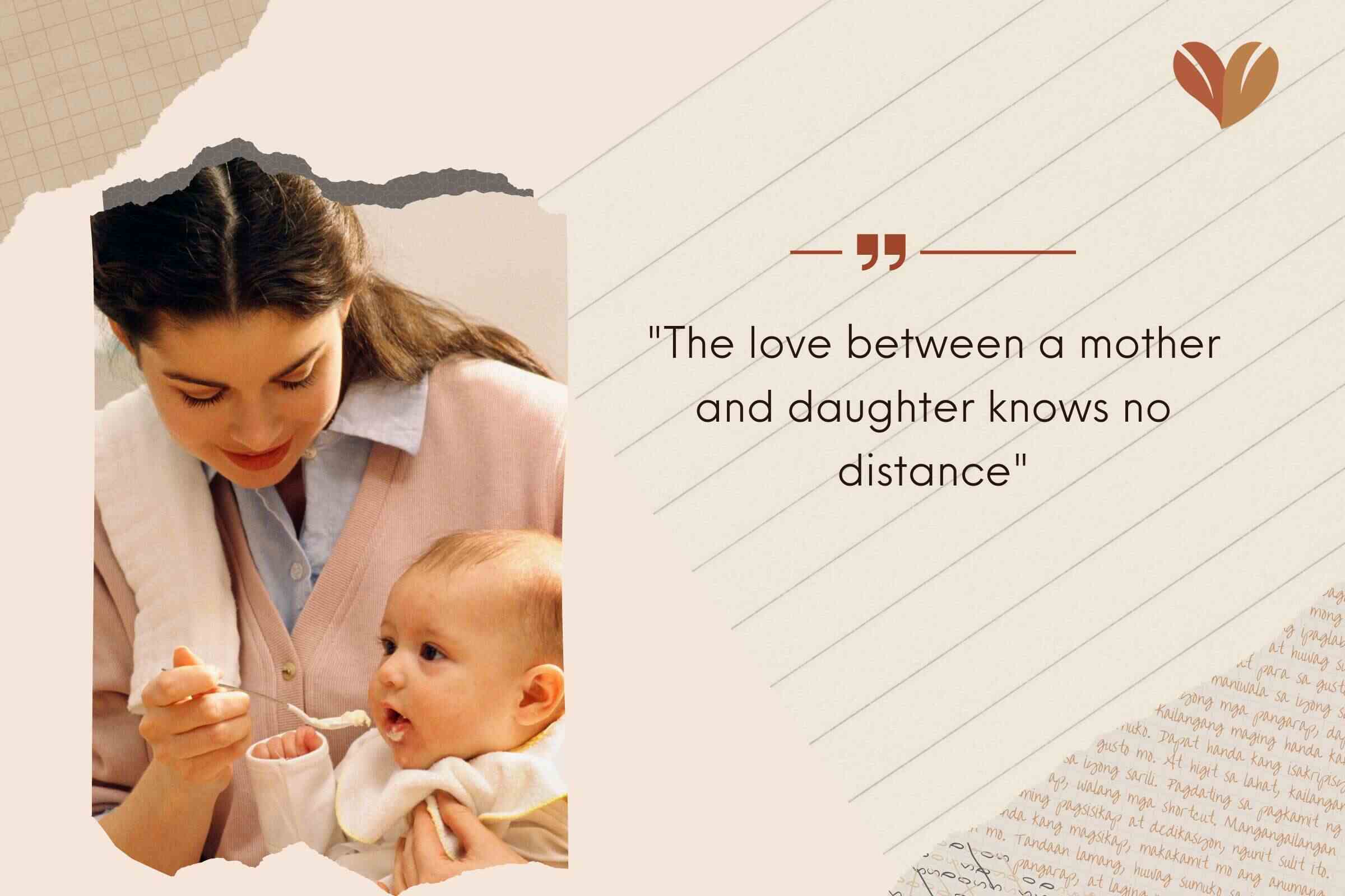 Adorable Mother and Daughter Quotes