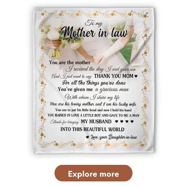 Personalized Mother's Day- Custom Blanket - MyMindfulGifts