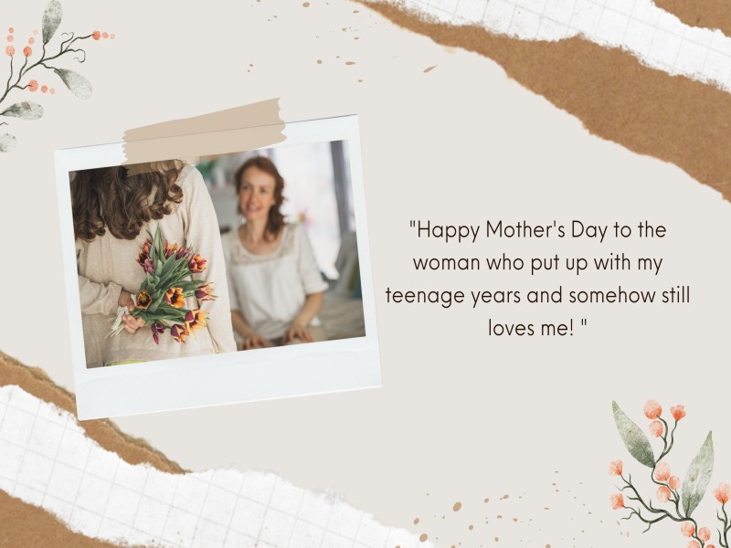 Happy Mother's Day to all moms! Best wishes to you