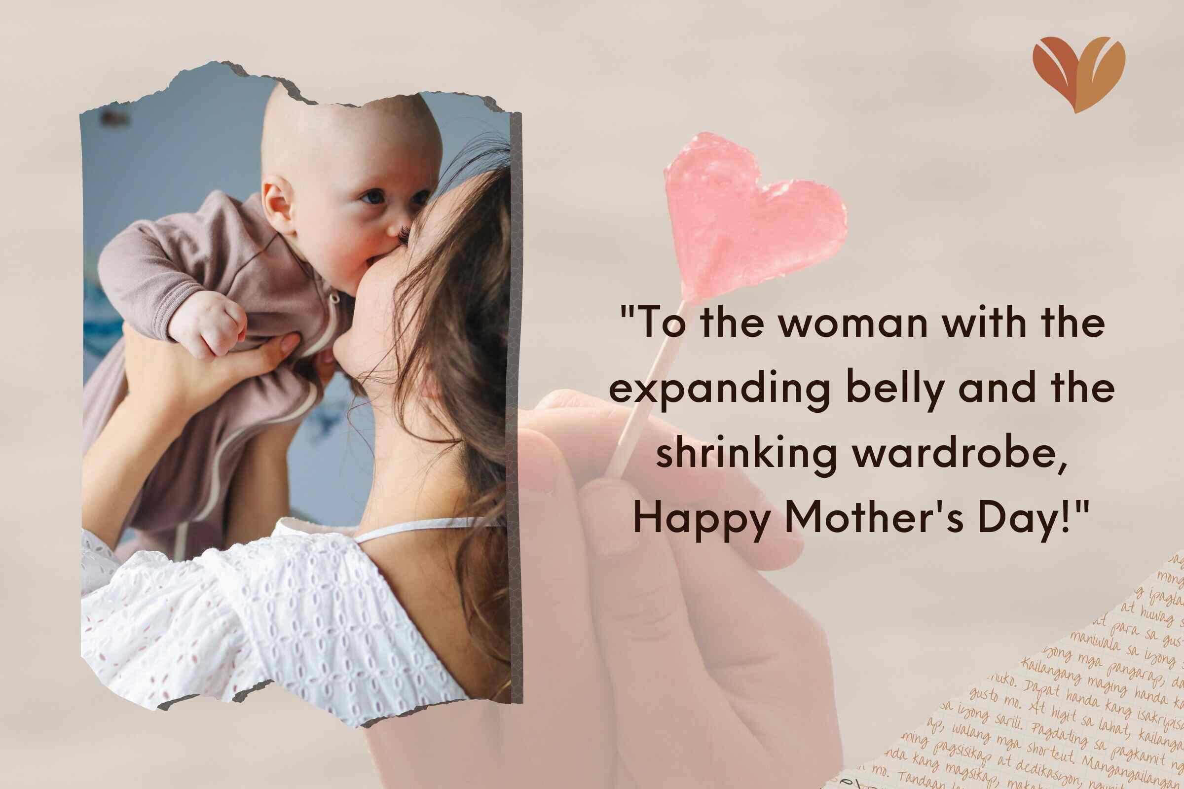 Funny Mother's Day Messages for Pregnant Wife