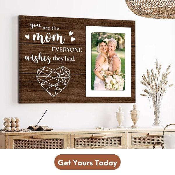 Memorable Mother's Day Present - Personalized Photo Canvas