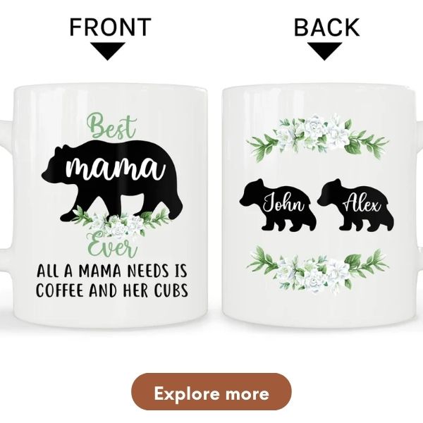 Best Mama Ever mug - perfect Mother's Day or birthday present!