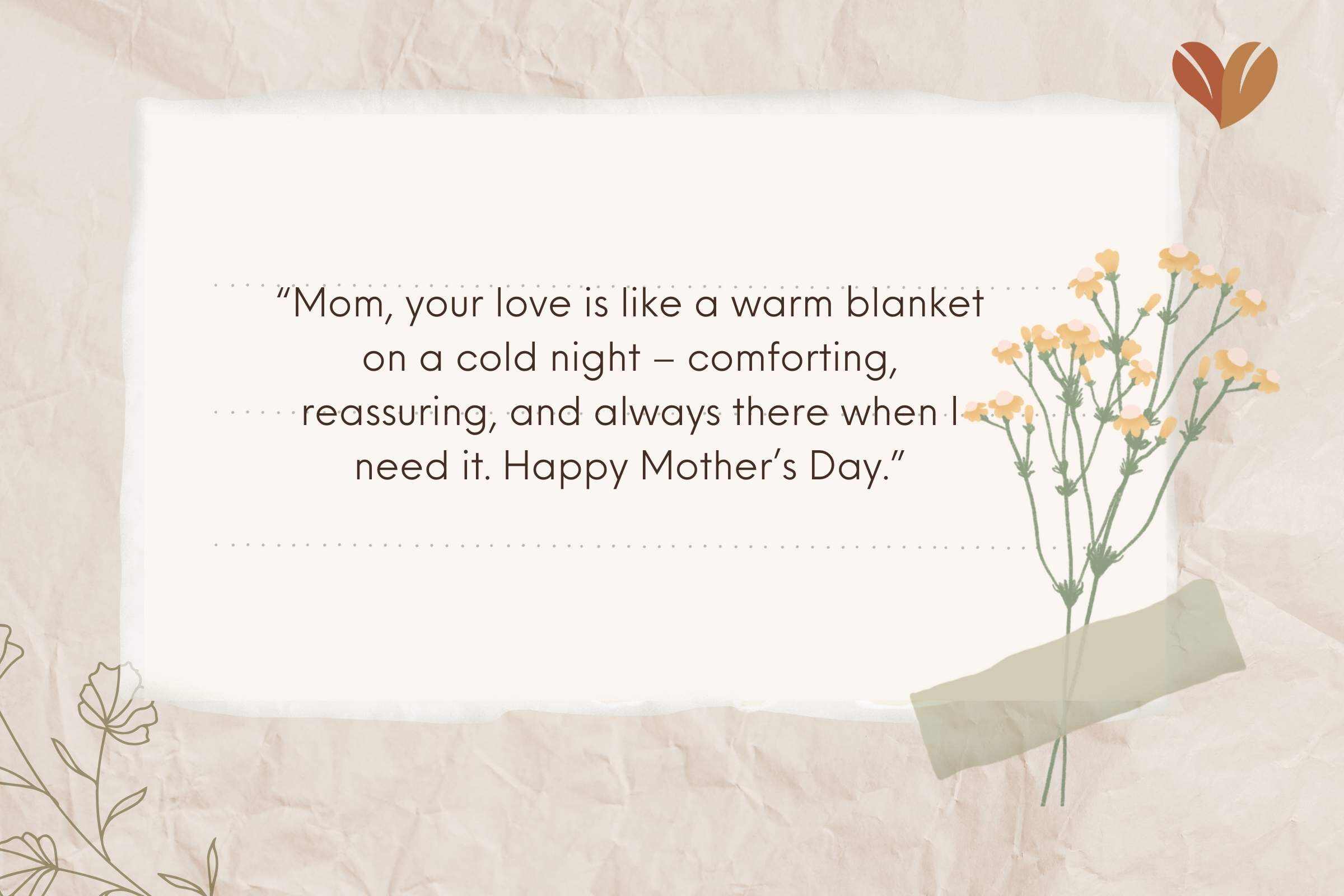 Cute Heart Touching Mothers Day Quotes from Son