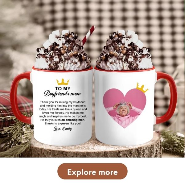 Custom mug for Mother's Day or Christmas
