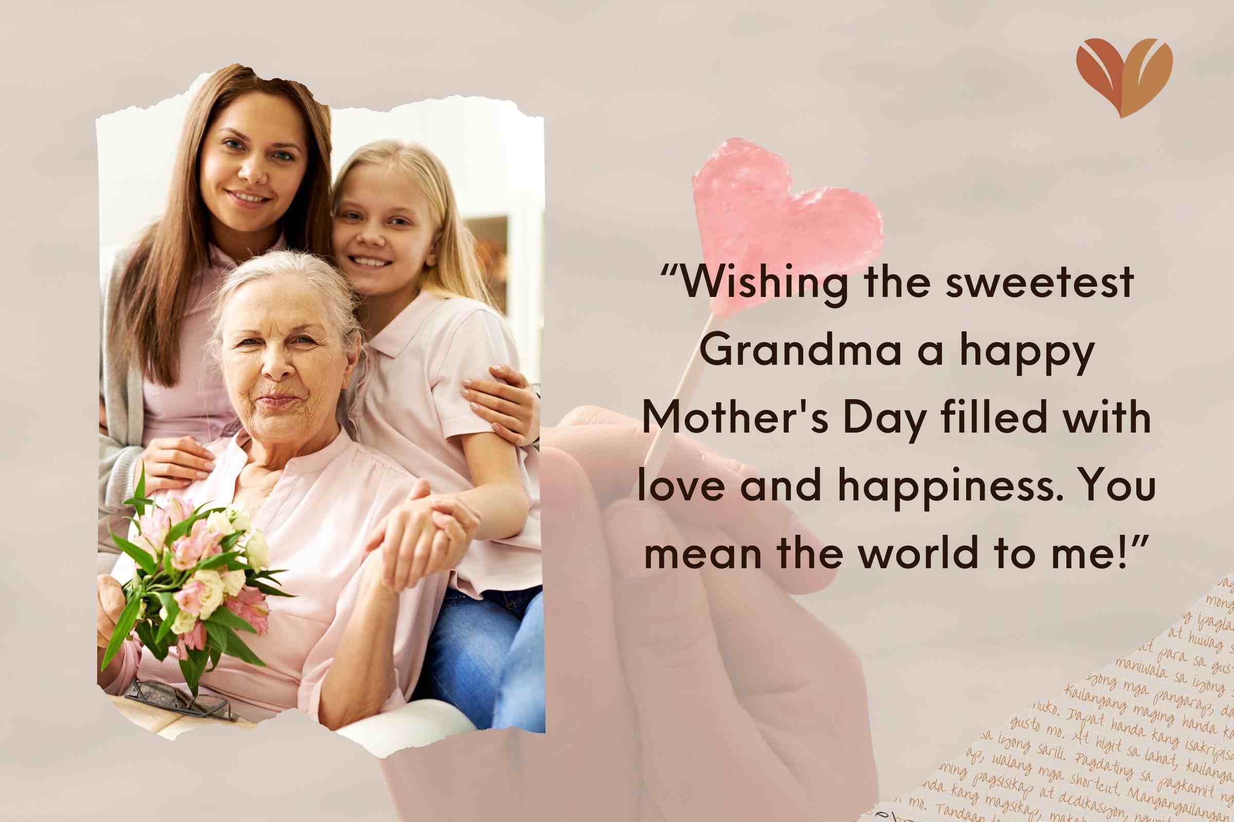 The Sweetest Mother's Day Messages for Grandma From Your Little One