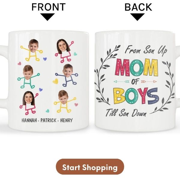 Personalized Mother's Day Custom Mug - MyMindfulGifts
