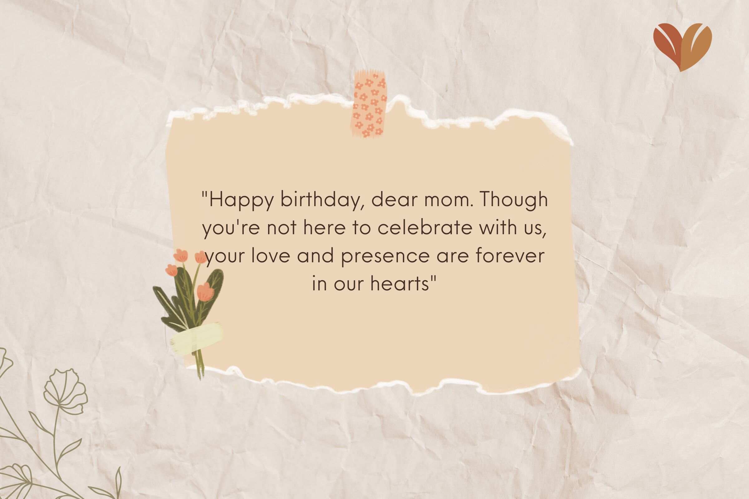 Heartfelt Happy Birthday Message to Mom in Heaven