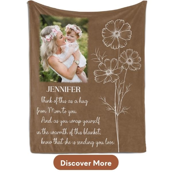 Personalized Mother's Day Custom Blanket - MyMindfulGifts