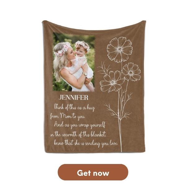  Personalized Memorial gift - Custom Blanket - MyMindfulGifts