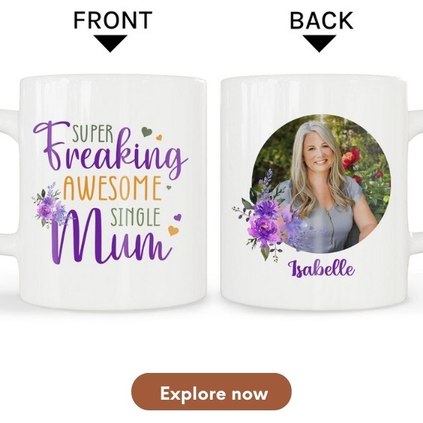 Personalized gift For Single Mom - Custom Mug - MyMindfulGifts