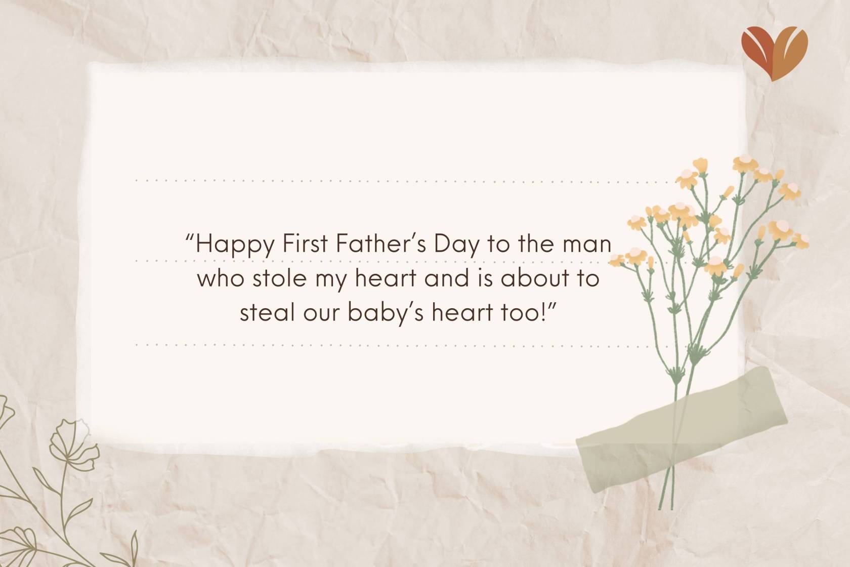 Happy First Father's Day To Husband Quotes