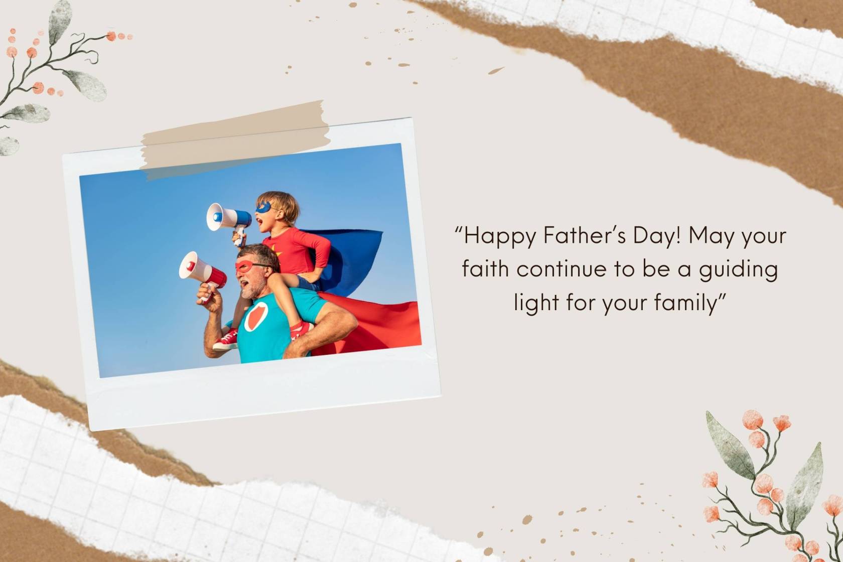 Simple Father's Day Spiritual MessagesReligious 