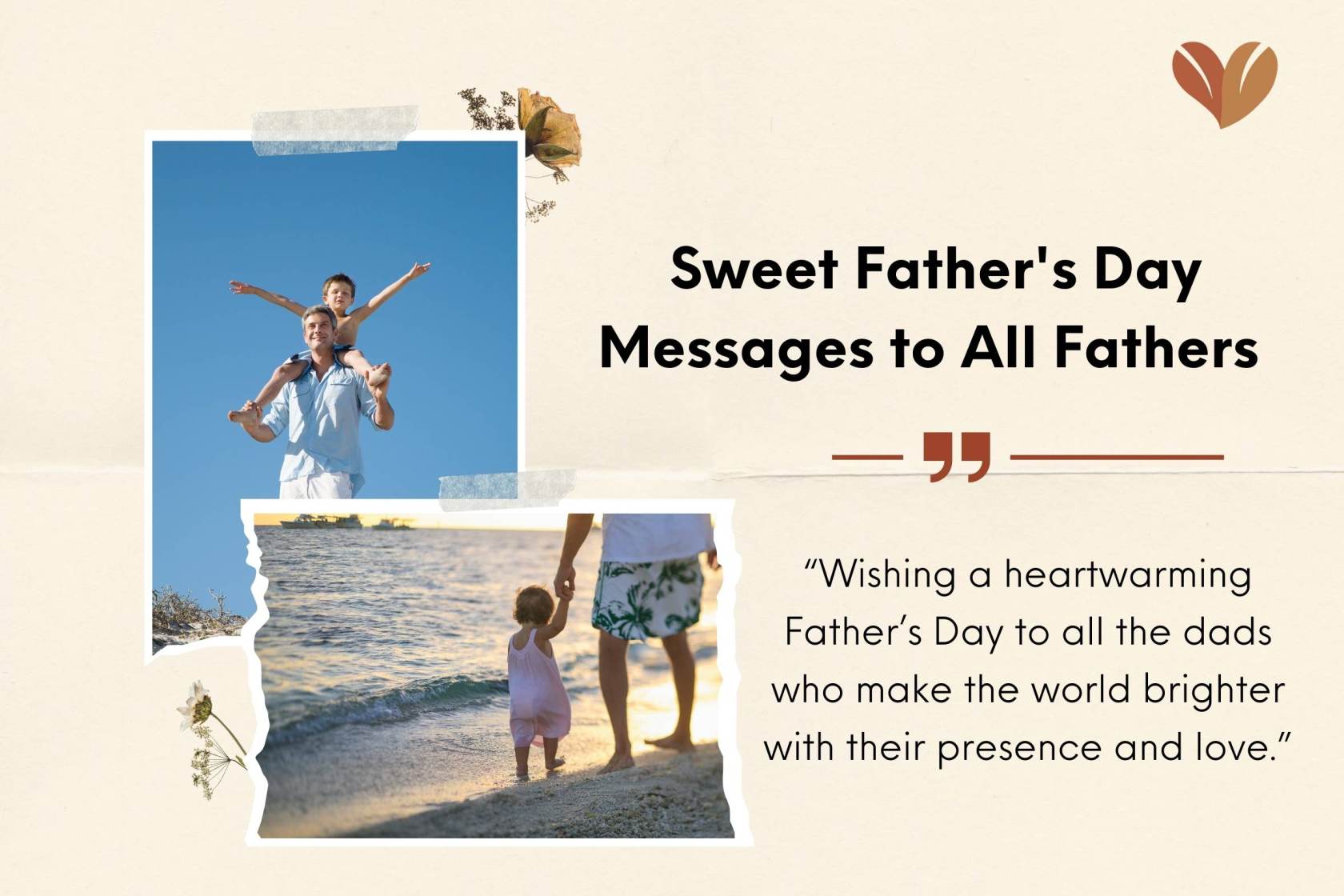 Sweet Father's Day Messages to All Fathers