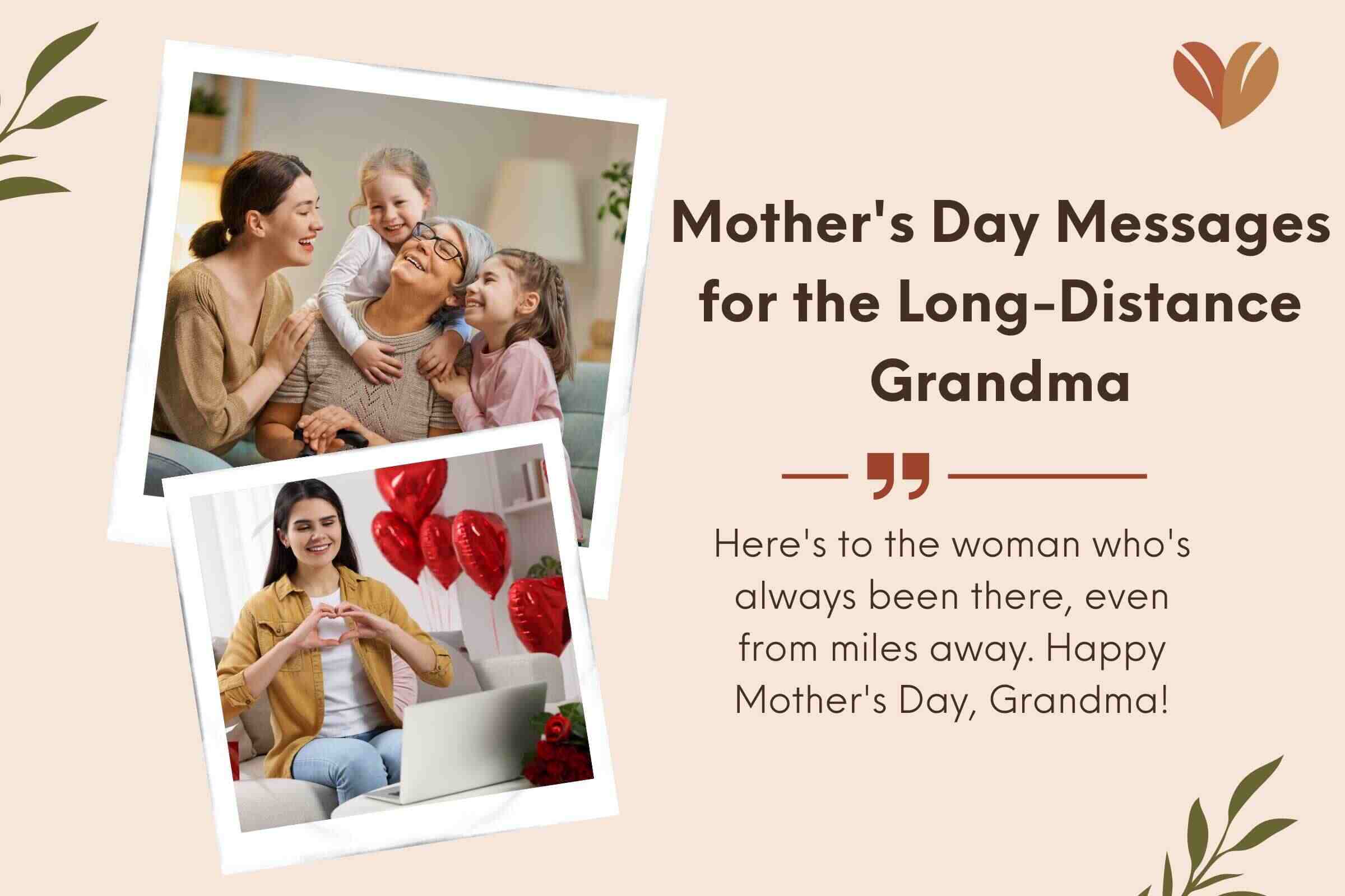 Mother's Day Messages for the Long-Distance Grandma