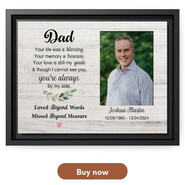Customized Father's Day Gift - Custom Canvas From MyMindfulGifts