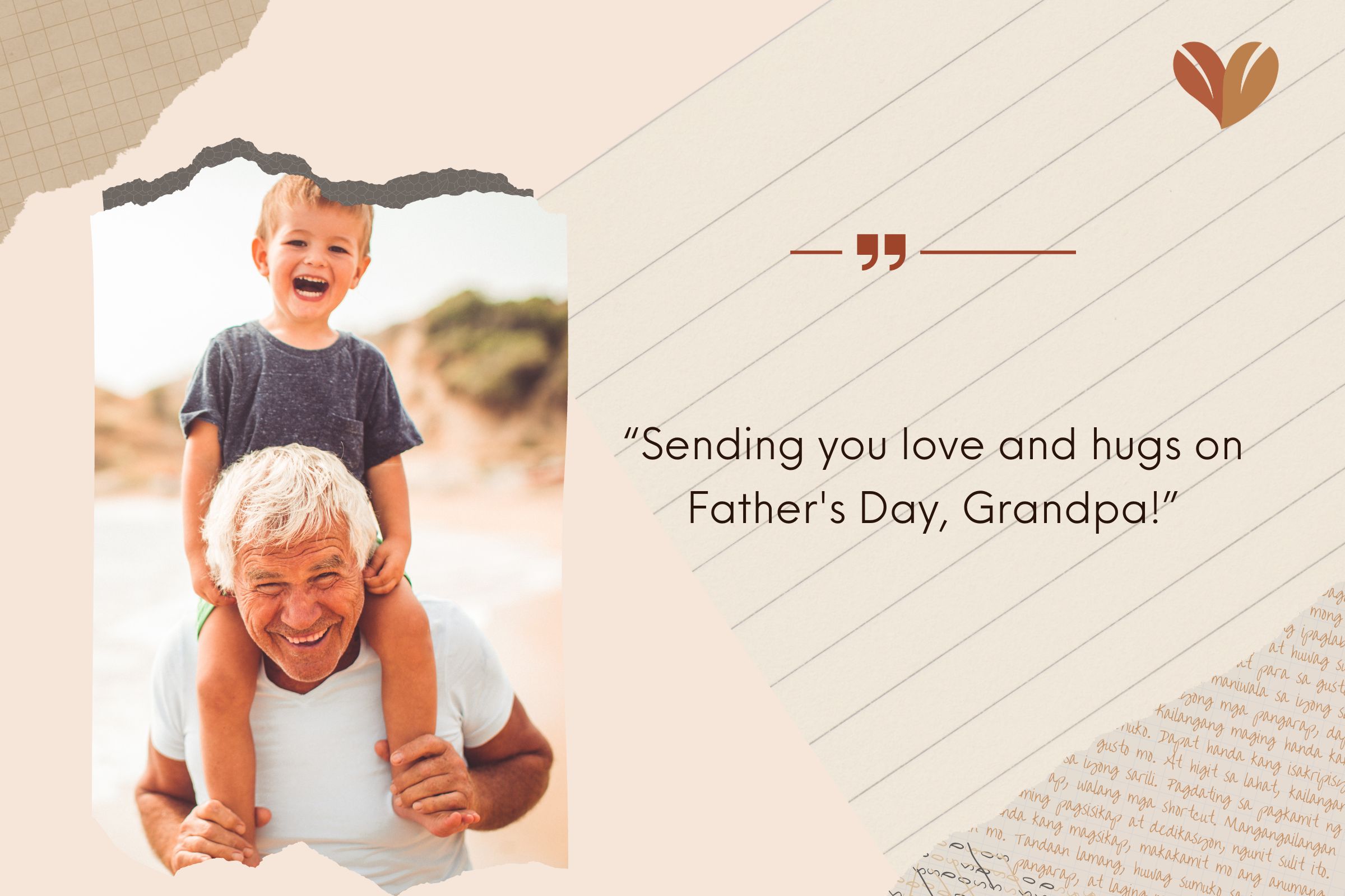 Short Messages For Grandpa On Father's Day