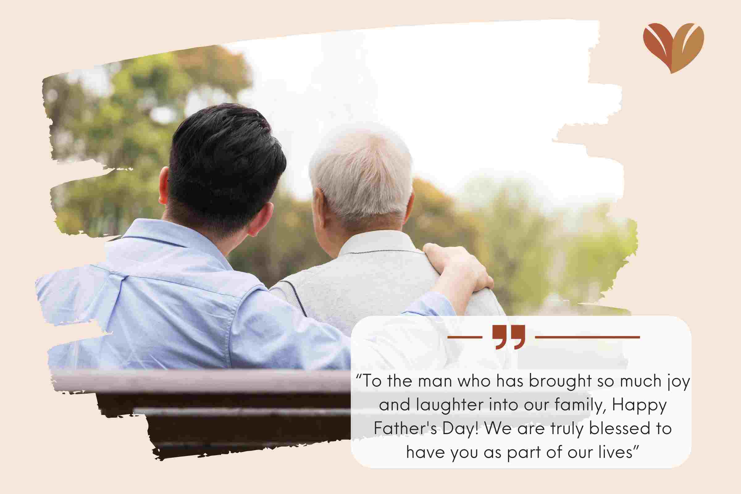 Sweet Father's Day Messages for Your Son-In-Law