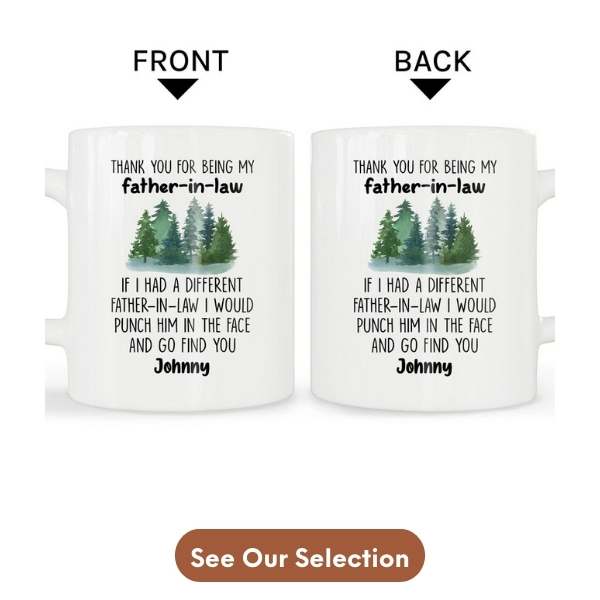 Customized Father's Day Gift For Dad - Custom Mug From MyMindfulGifts