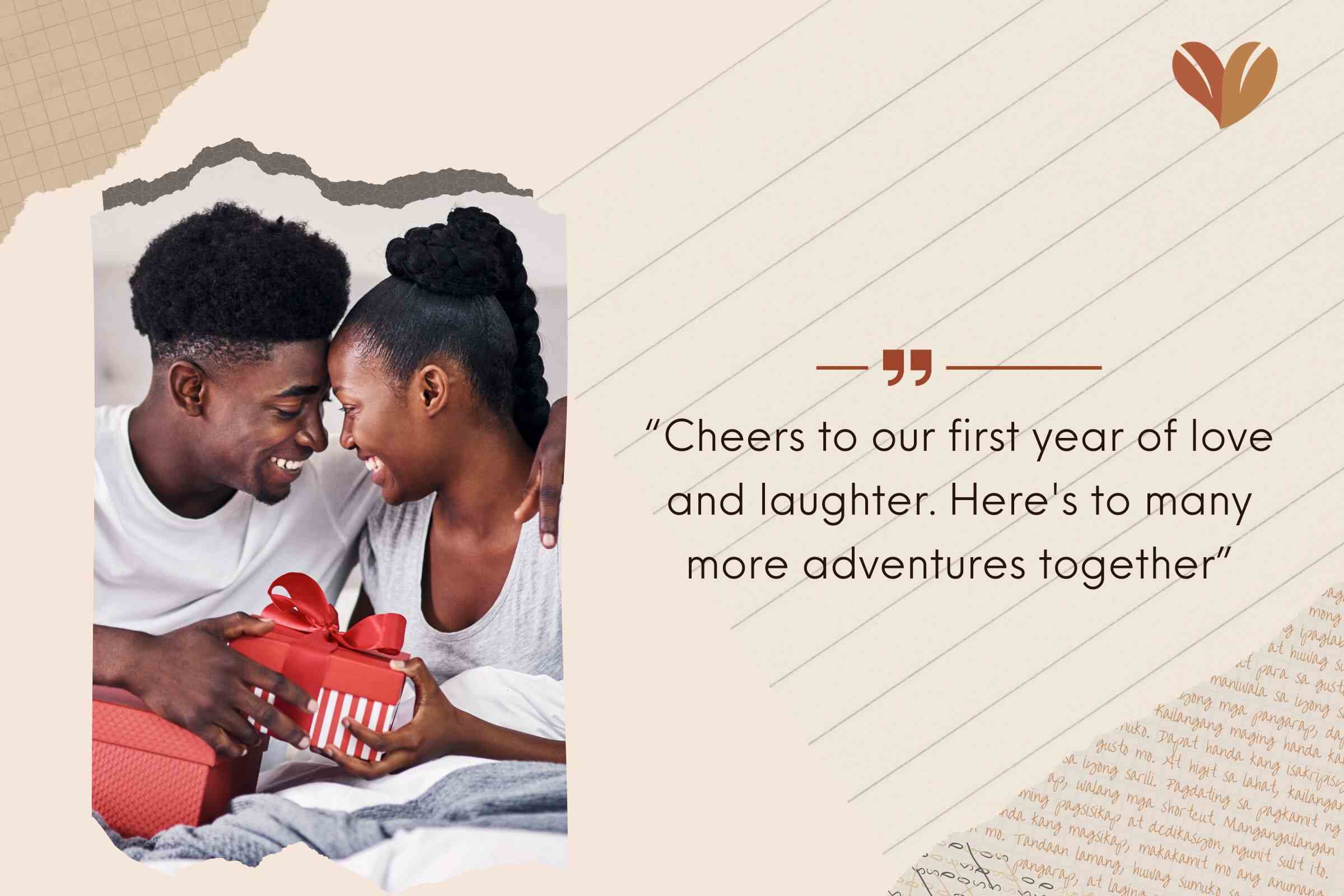 1st Anniversary Wishes For Your Partners