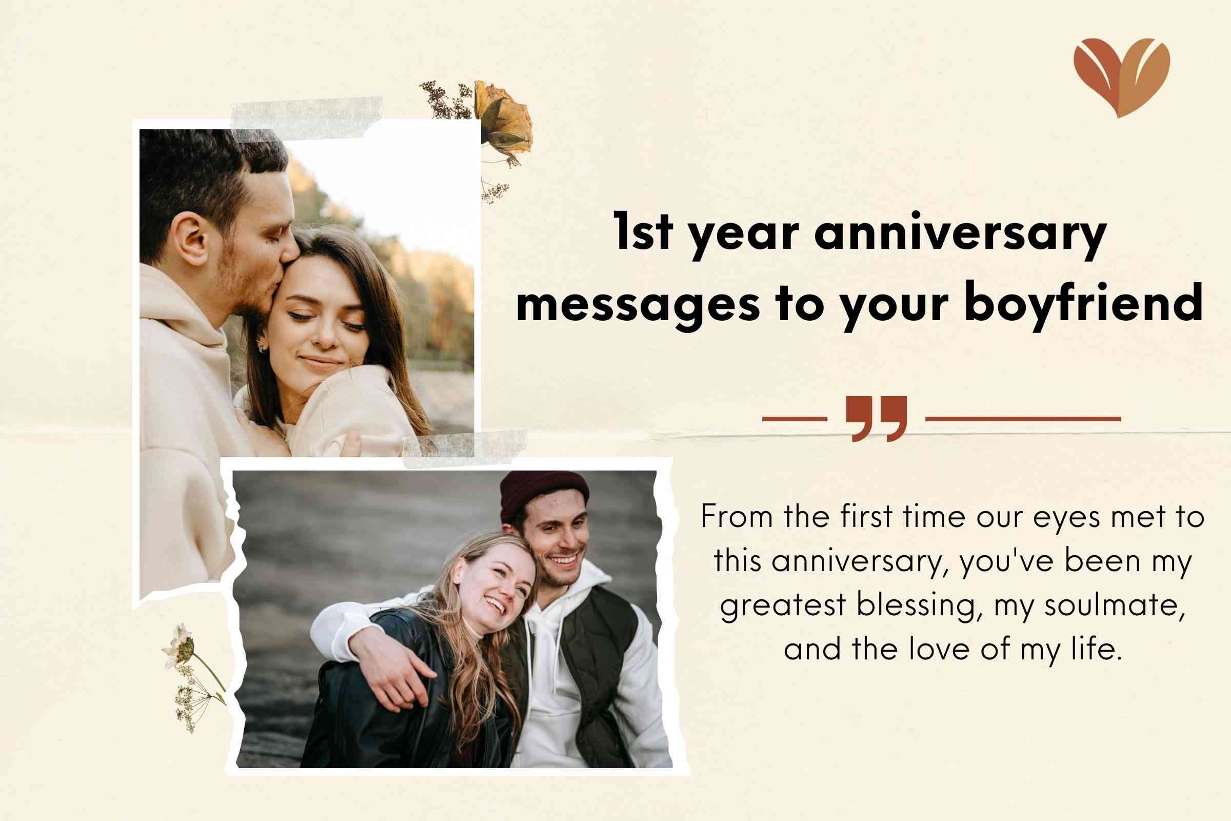 1st Anniversary Wishes For Boyfriend In Long-Distance Relationship