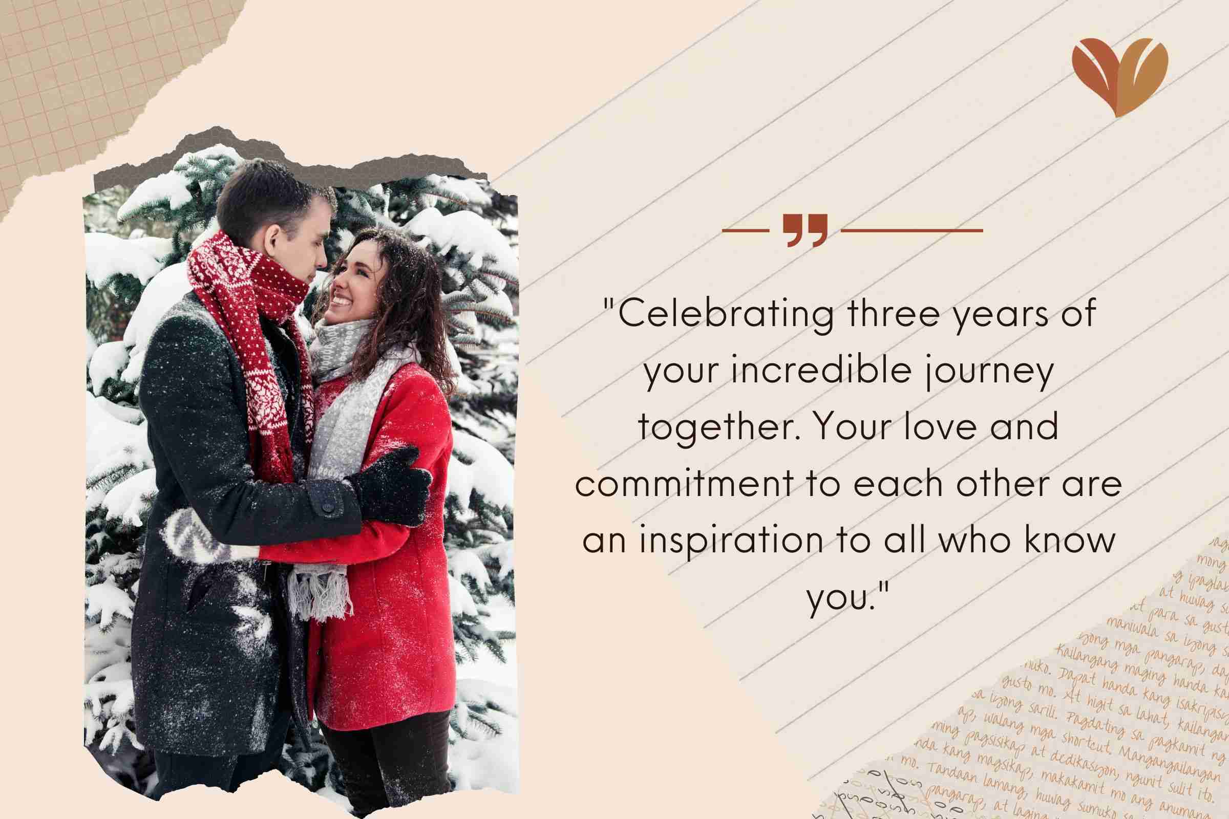 3 Year Wedding Anniversary Quotes For Parents